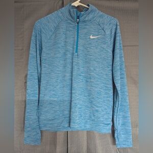 Nike Blue Quarter-Zip Pullover